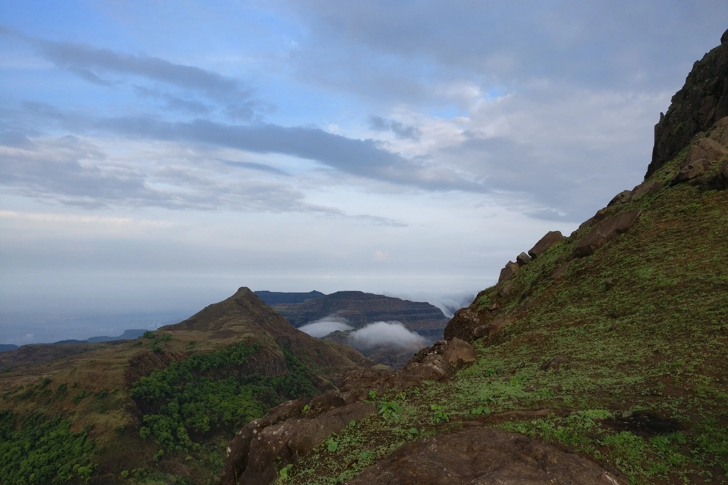 Kalsubai trek leads to the highest peak of Maharashtra.
