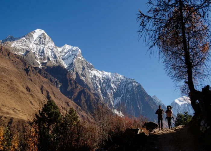 Manaslu Circuit Trek in Nepal.